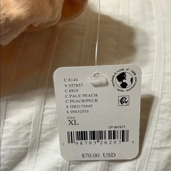 Free-est Demi Cotton-Linen Pants.Color Pale Peach. - Picture 12 of 12